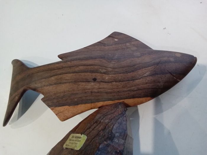 vintage Eric Anderson wood carving