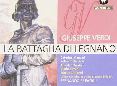 Giuseppe Verdi. La Battaglia Di Legnano. 2 x CD Boxset. Free Postage!