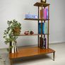 Mid Century Open Bookcase Image 7