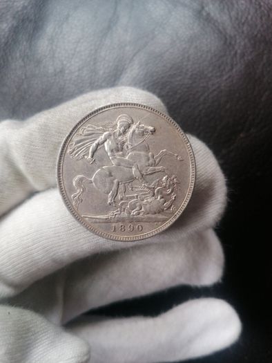 1890 Silver Crown Coin