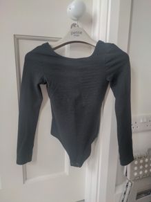 Firetrap girls long sleeved leotard