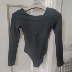 Firetrap girls long sleeved leotard