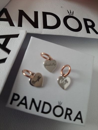 New genuine pandora 3 charms