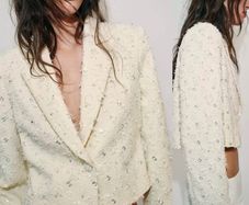 zara blazer new with tags