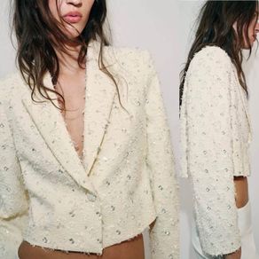 zara blazer new with tags