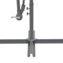 Cantilever Umbrella with Aluminium Pole 300 cm Blue Image 4