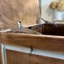 Vintage oak storage box chest Image 8