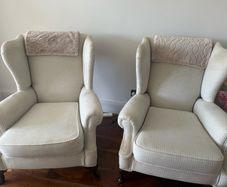 Pair of Queen Anne armchairs