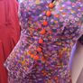Super Cute 1970s Vintage Two Piece Peplum Image 3