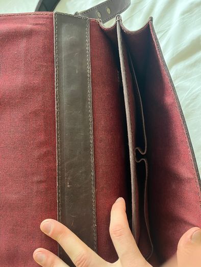 Cravar - Leather messenger bag