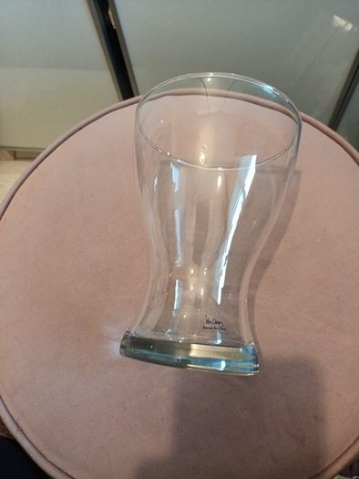 Designer glass vase