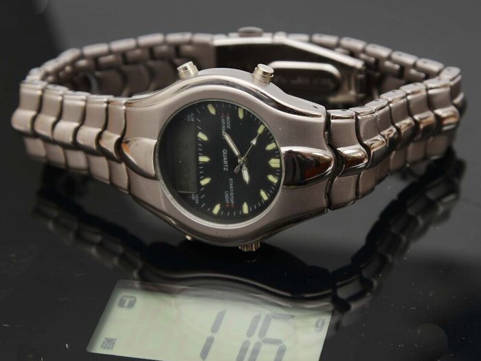 Gents Analog/Digital Quartz Watch