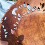 African Animal hand carved wooden bowl Image 5