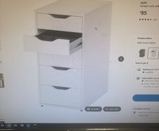5 piece drawer unit