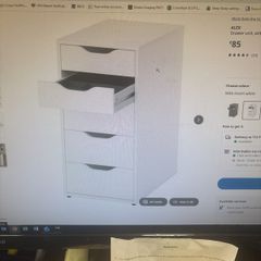 5 piece drawer unit