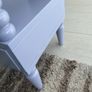 Parker Bobbin Purple Acacia Wood Side Table from Oliver Bonas Image 9