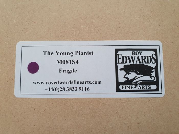 Painting - The Young Pianist.