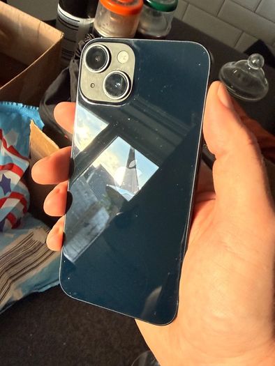 iPhone 14 in box, used but like new