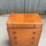 Art Deco Waterfall Chest of Drawers - The Vintage Furniture Warehouse and Showroom Open Saturday 2nd May 12 til 4pm Eircode R95T227 Image 7