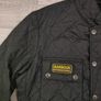 Barbour International Tankerville Quilted Biker Jacket Mens Large Image 4