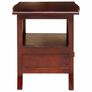 Bedside Cabinet Brown 40 x 40 x 45,5 cm Solid Mahogany Wood Image 5