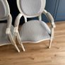 Pair of antique-style armchairs Image 3