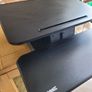 Duronic Sit-Stand Desk Converter - Height Adjustable Workstation Image 2