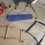 Gorilla Gym Deluxe Doorway Gym for Kids 6-Piece Set Image 7