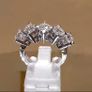 Sterling Silver 5 Stone Ring Image 3