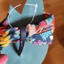 Saint Tropez Havaianas Flip Flops in Blue Floral Print Image 5