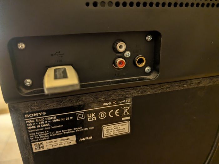 Sony party speaker