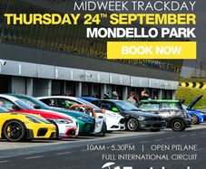 Next Trackday: Thursday 24th Sept Mondello Park