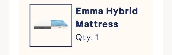 Emmas Hybrid Mattress