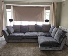 Couch for Sale - Grey L Couch