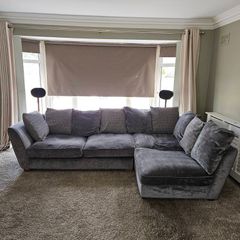 Couch for Sale - Grey L Couch