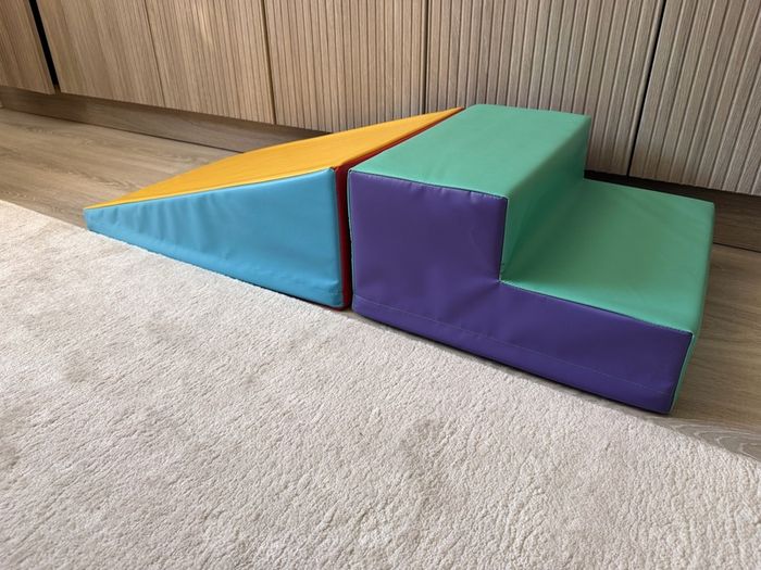 Soft play steps and trinangle