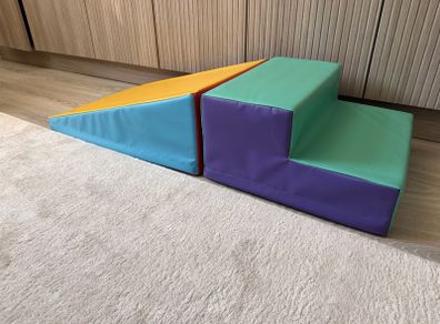 Soft play steps and trinangle