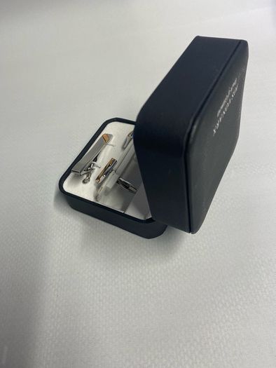 Men's Jos Von Arx Cufflinks & Tie Bar Set