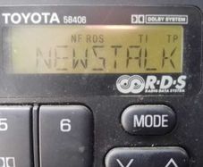 Toyota Vintage Single DIN RDS Radio Cassette Player 58406
