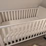 Cot bed and mattress Image 4