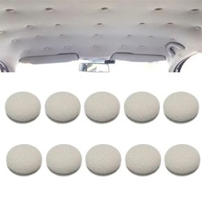 60 Pcs Car Roof Fasteners Roof Cloth Fall Off Repair Buckle Roof Cloth Drooping Fixed Buckle Car Interior Ceiling Flannel