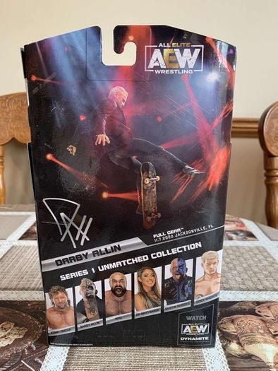 wwe Aew unmatched series 1 Darby Allin action figure