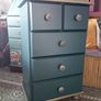 Upcycled old solid wood chest of drawers Image 6