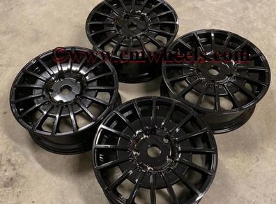 18 20" Inch MS Alloy wheels Ford Transit Custom Van centre bore 65.1 5x160 Black