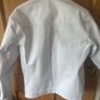 Rare Custom-Made White Buffalo Leather Jacket Image 3