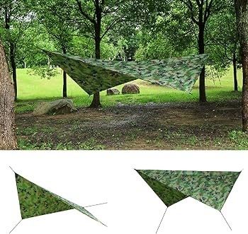 NEW SALE | Hammock Camping Tarp Rain Fly, Waterproof Tent Footprint Shelter Canopy Sunshade