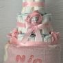Handmade premium pampers nappy cake Image 10
