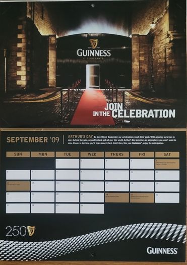 Guinness Calanders