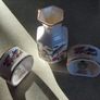 Aynsley Small Asian Inspired Bird Vase (Pembroke Design) and Pair of(Pembroke Design) napkin rings Image 6