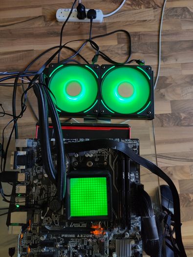 Forgeon Solum 240 ARGB Liquid CPU Cooler Black